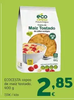 HiperDino ECOCESTA copos de maíz tostado oferta