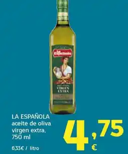 HiperDino LA ESPAÑOLA aceite de oliva virgen extra oferta