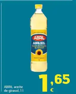 HiperDino ABRIL aceite de girasol oferta
