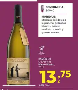 HiperDino RAMÓN DO CASAR vino blanco Ribeiro oferta