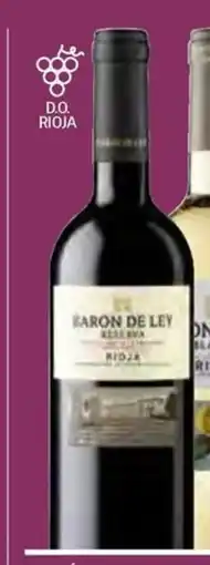 HiperDino BARÓN DE LEY vino tinto Reserva oferta