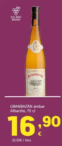 HiperDino GRANBAZÁN ámbar Albariño oferta