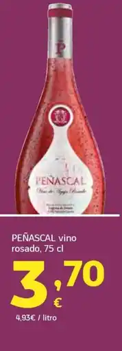 HiperDino PEÑASCAL vino rosado oferta