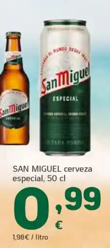 HiperDino SAN MIGUEL cerveza especial oferta