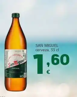 HiperDino SAN MIGUEL cerveza oferta