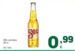 HiperDino SOL cerveza oferta