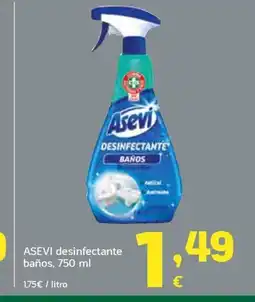 HiperDino ASEVI desinfectante baños oferta