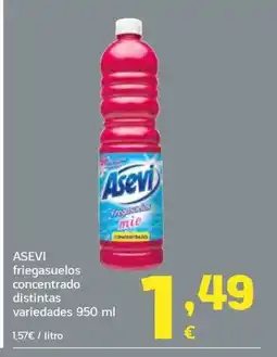 HiperDino ASEVI friegasuelos concentrado distintas variedades oferta