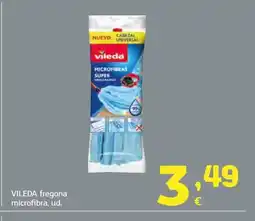 HiperDino VILEDA fregona microfibra, ud. oferta