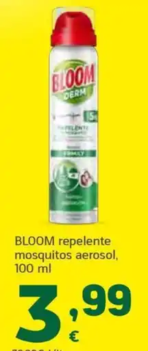 HiperDino BLOOM repelente mosquitos aerosol oferta