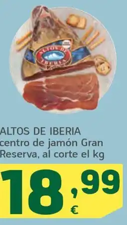HiperDino ALTOS DE IBERIA centro de jamón Gran Reserva oferta