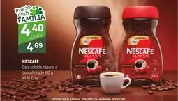 Coviran NESCAFÉ Café soluble natural o descafeinado oferta