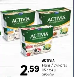 Coviran ACTIVIA Fibras / 0% Fibras oferta