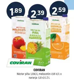 Coviran COVIRAN Néctar piña melocotón oferta