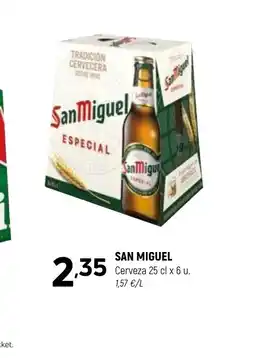 Coviran SAN MIGUEL Cerveza oferta