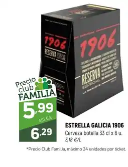 Coviran ESTRELLA GALICIA 1906 Cerveza botella oferta