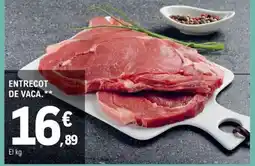 E.Leclerc Entrecot de vaca oferta