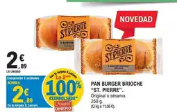E.Leclerc ST PIERRE Pan brioche brioche oferta