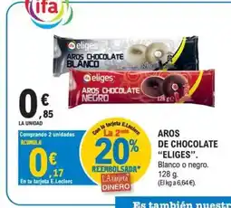 E.Leclerc EKUGES Aros de chocolate oferta