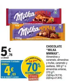 E.Leclerc MILKA Chocolate oferta