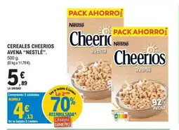 E.Leclerc NESTLÉ Cereales cheerios avena oferta
