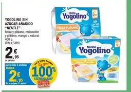 E.Leclerc NESTLÉ Yogolino sin azúcar añadido oferta