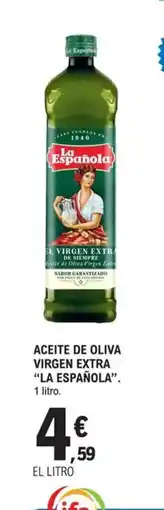 E.Leclerc LA ESPAÑOLA Aceite de oliva virgen extra oferta