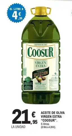 E.Leclerc COOSUR Aceite de oliva virgen extra oferta