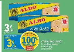 E.Leclerc ALBO Atún claro oferta