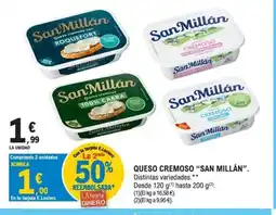 E.Leclerc SAN MILLÁN Queso cremoso oferta