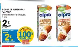 E.Leclerc ALPRO Bebida de almendras oferta