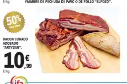 E.Leclerc ARTYSAN Bacon curado oferta