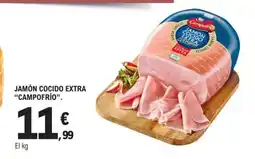 E.Leclerc CAMPOFRÍO Jamón cocido extra oferta