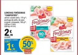 E.Leclerc CAMPOFRÍO Lonchas finissimas oferta