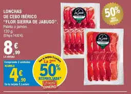 E.Leclerc FLOR SIERRA DE JABUGO Lonchas de cebo ibérico oferta