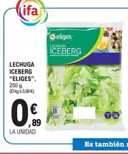 E.Leclerc ELIGES Lechuga iceberg oferta