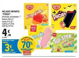 E.Leclerc FRIGO Helado infantil oferta