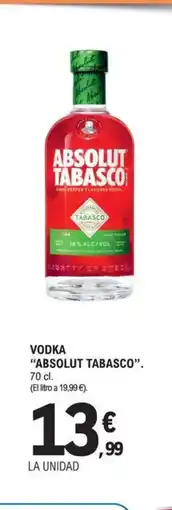 E.Leclerc ABSOLUT TABASCO Vodka oferta