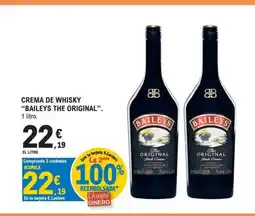 E.Leclerc BAILEYS THE ORIGINAL Crema de whisky oferta