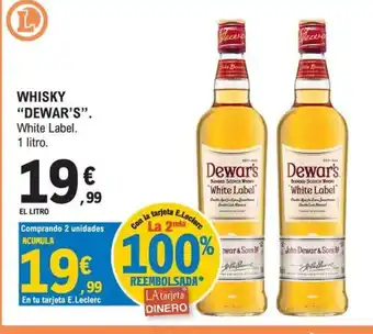 E.Leclerc DEWAR'S Whisky oferta