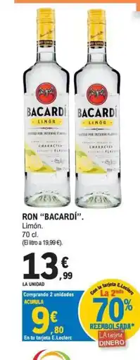 E.Leclerc BACARDÍ Ron oferta