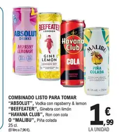 E.Leclerc ABSOLUT Combinado listo para tomar oferta