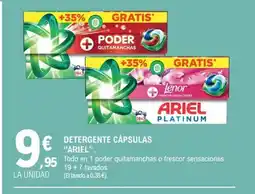 E.Leclerc ARIEL Detergente cápsulas oferta
