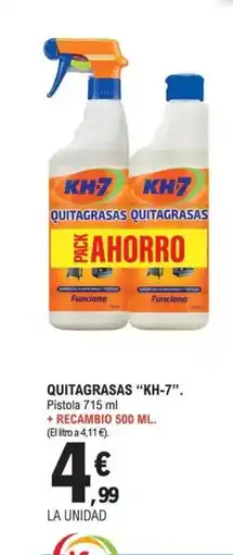 E.Leclerc KH-7 Quitagrasas oferta