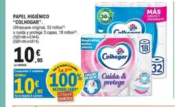 E.Leclerc COLHOGAR Papel higiénico oferta