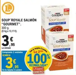 E.Leclerc GOURMET Soup royale salmón oferta