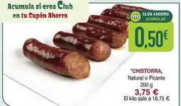 Masymas Natural o picante oferta