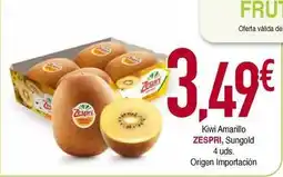 Masymas Zespri - kiwi amarillo oferta