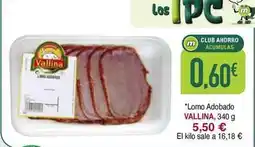Masymas Vallina - lomo adobado oferta
