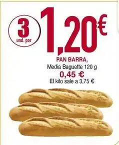 Masymas Pan barra oferta